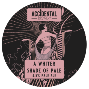 A Whiter Shade of Pale Keg Badge